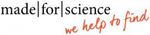 Logo made|for|science GmbH